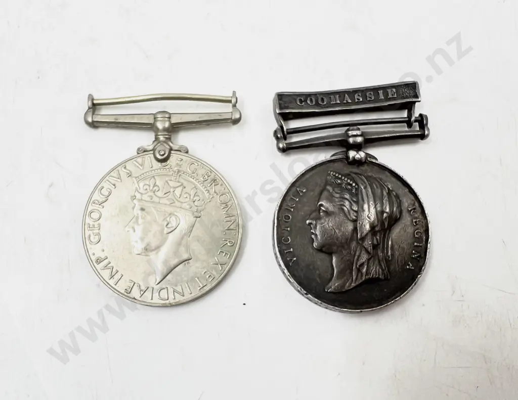 Victoria 1873-74 Ashantee Medal with Coomasie Clasp Image 1++