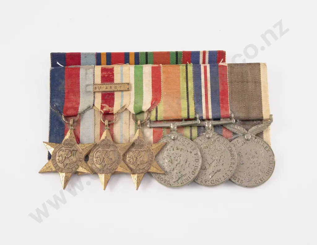 Group of Six WWII Medals Image 1++