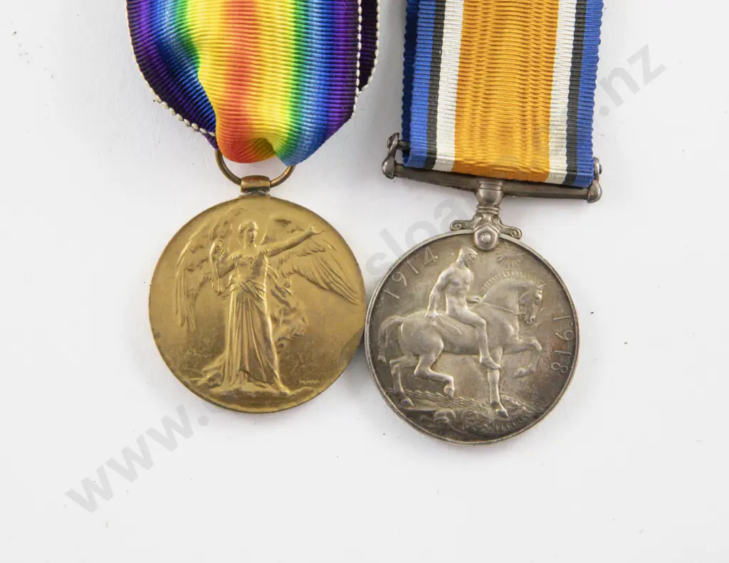 Group of Two WWI Medals Image 1++