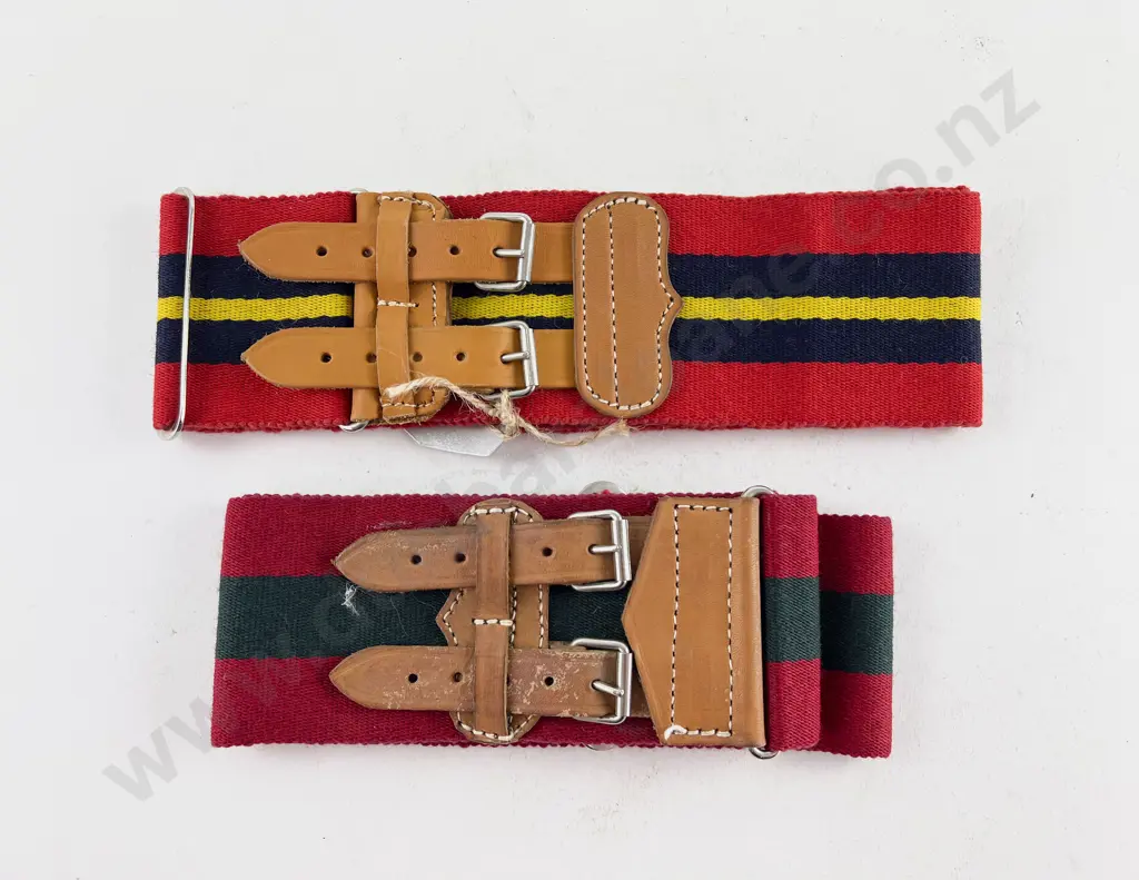 Royal Regiment of NZ Artillery Stable Belt and Royal Australian Regiment Belt Image 1++