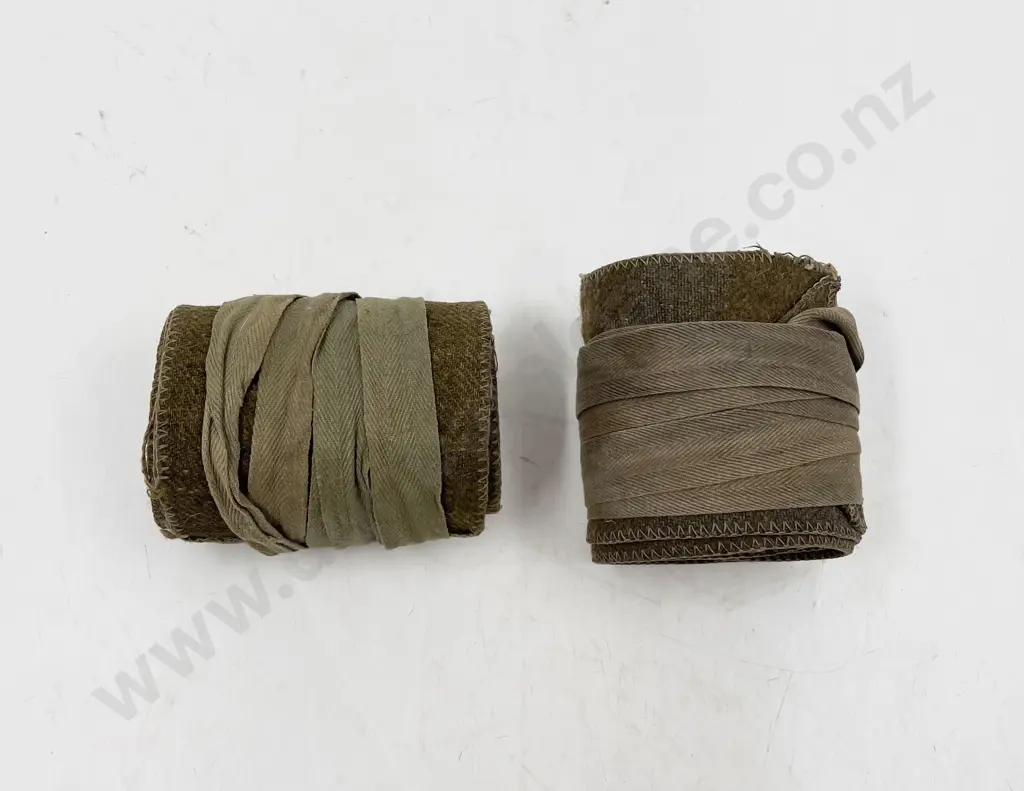 WWII Japanese Military Pair Leggings/Puttees Image 1++
