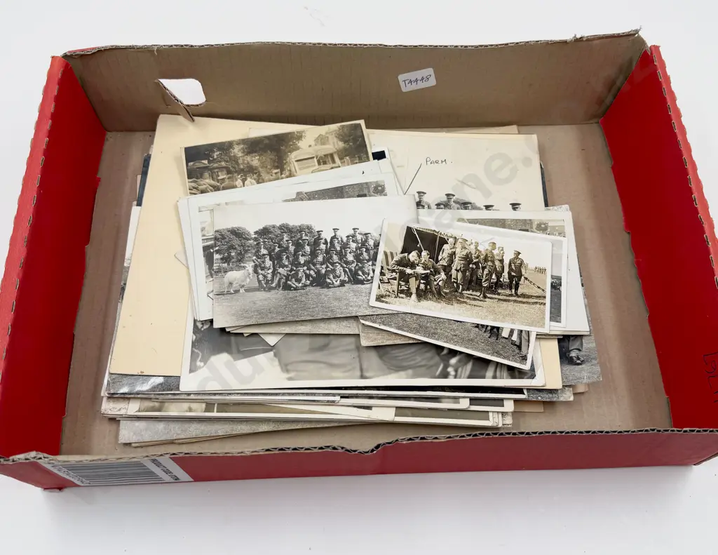 Collection British WWI to WWII and Later Regimental Postcards and Photographs Image 1++