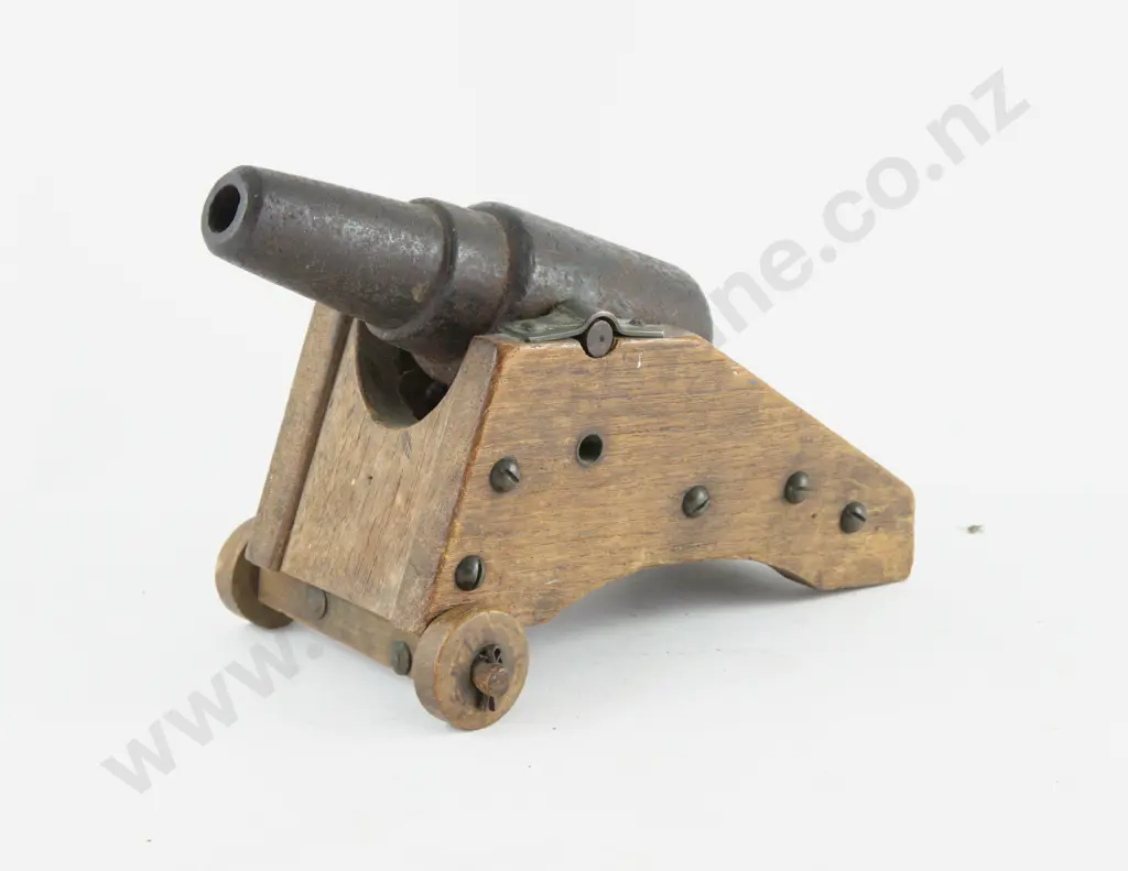 Antique Cast Iron Starter/Signal Cannon Image 1++