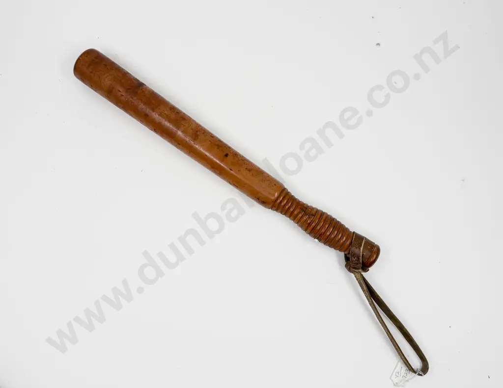 Late Victorian Wooden Police Truncheon/Baton Image 1++