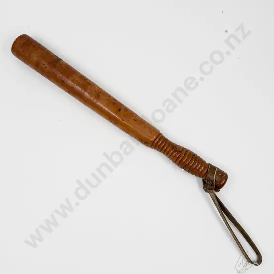 Late Victorian Wooden Police Truncheon/Baton