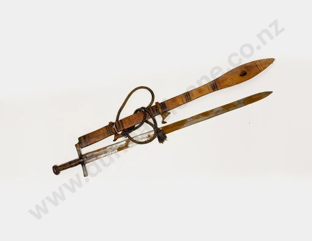 Antique Sudanese Kaskara Broadsword Image 1++