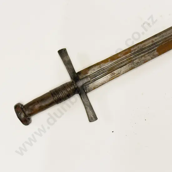 Antique Sudanese Kaskara Broadsword