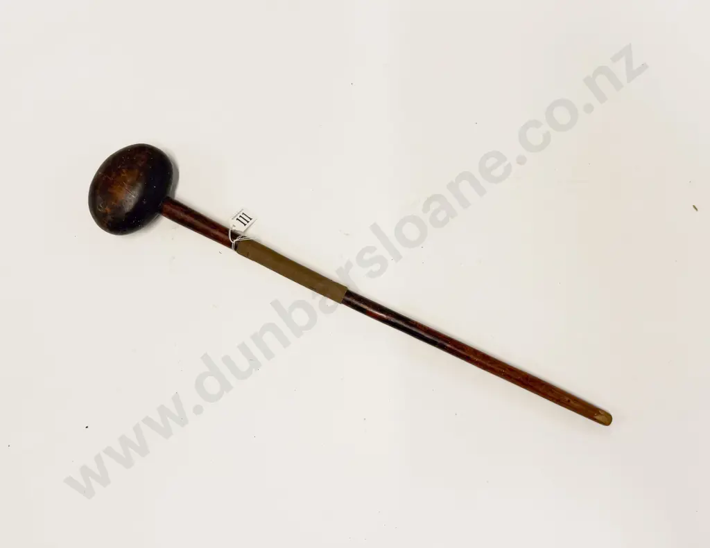 C19th African Zulu War Club Knobkerrie Image 1++