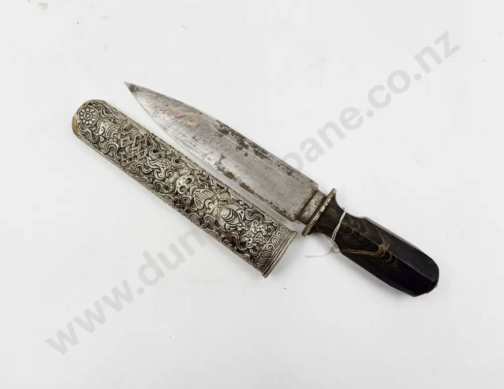 Tibetan Single Edged Blade Dagger Image 1++