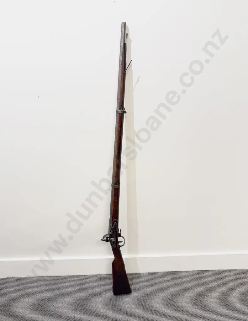 NZ Maori Wars Period Flintlock Musket Image 1++