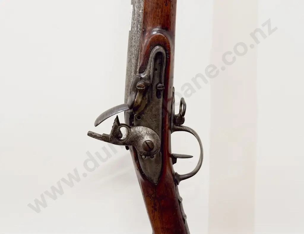 NZ Maori Wars Period Flintlock Musket Image 1++
