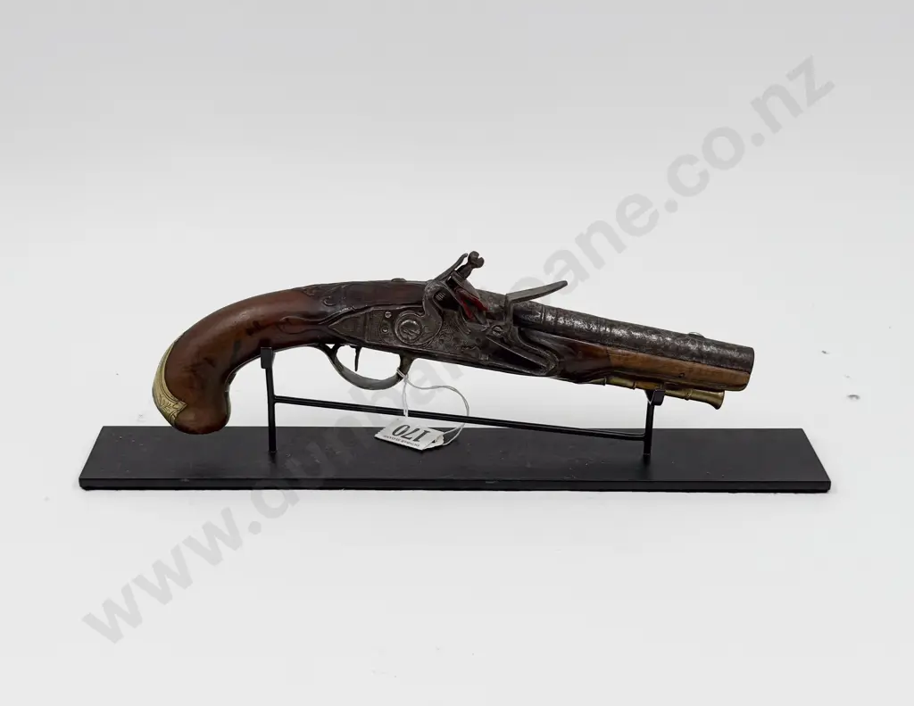 French Napoleonic 1st Empire Flintlock Pistol Image 1++