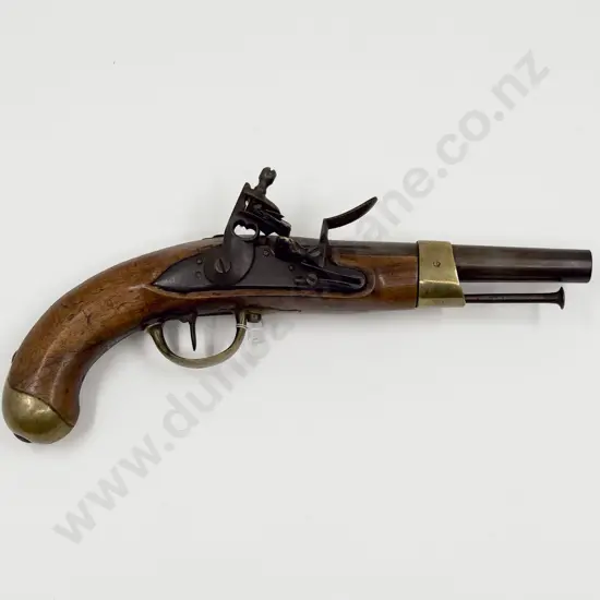 French Napoleonic 1st Empire M-1777 Flintlock Pistol