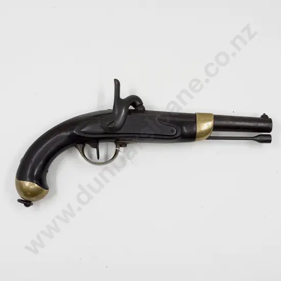 Second Empire Napoleon III French Cavalry Pistol Model 1822