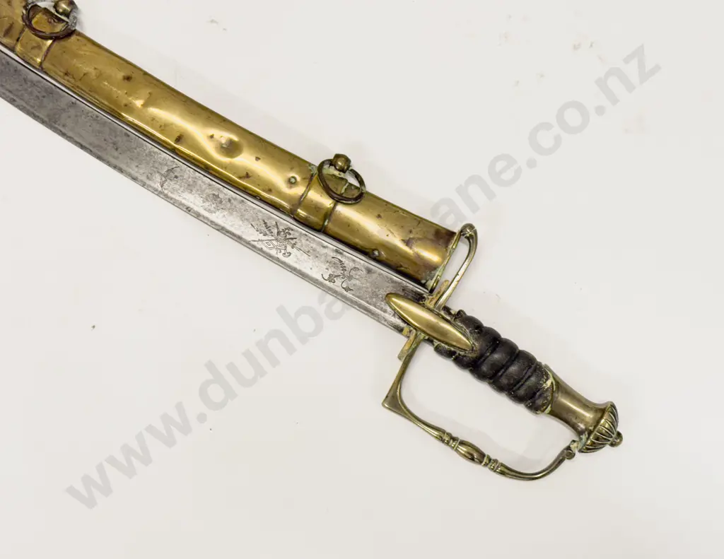 Early C19th (French) Light Cavalry Troops Sword and Scabbard Image 1++
