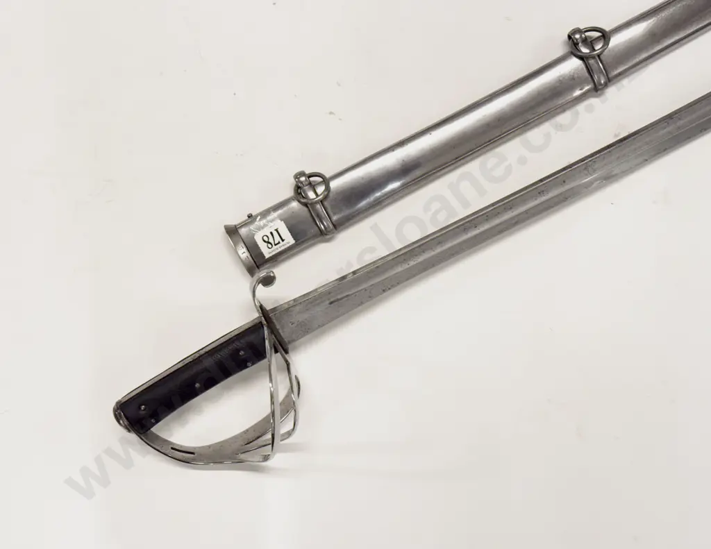 British 1853 Pattern Universal Cavalry Sabre with Scabbard Image 1++