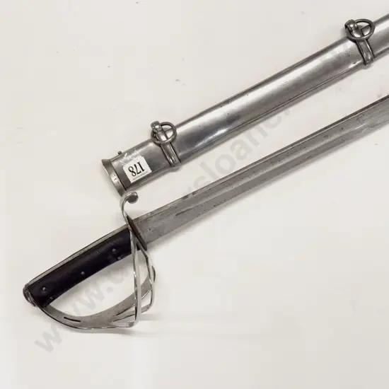 British 1853 Pattern Universal Cavalry Sabre with Scabbard