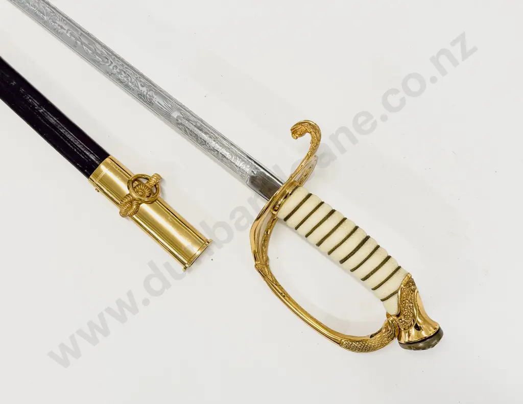 US Navy Officers Dress Sword Image 1++