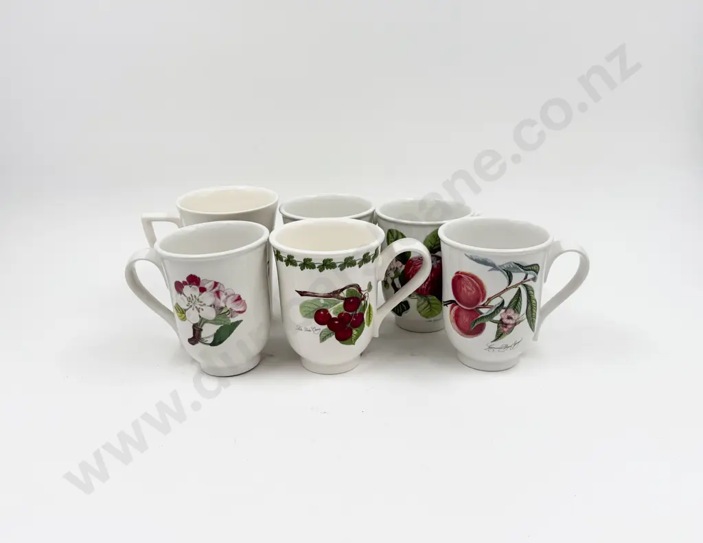 Six Assorted Portmeirion Mugs Image 1++