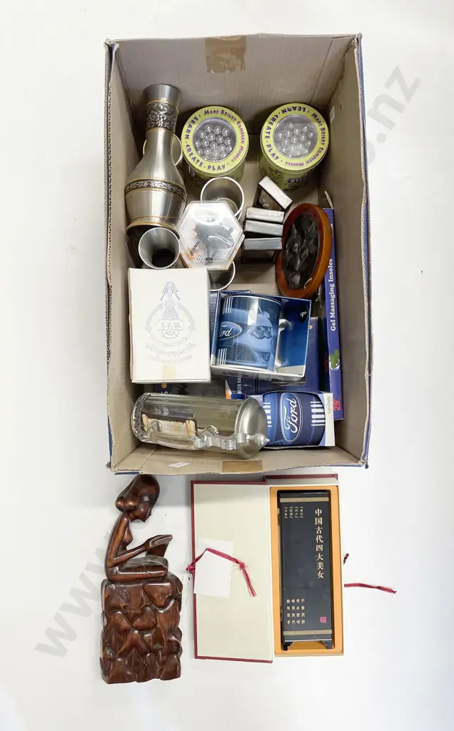Qty of Assorted Including As New Mugs with Glass Stein Etc Image 1++