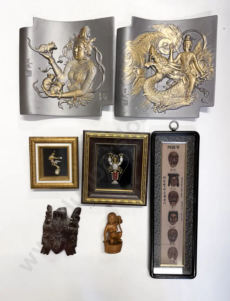 Box Qty of Assorted Framed and Other Works Image 1++