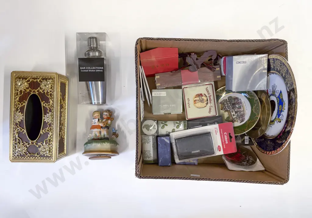 Box Qty of Assorted Including Cocktail Shaker Etc Image 1++