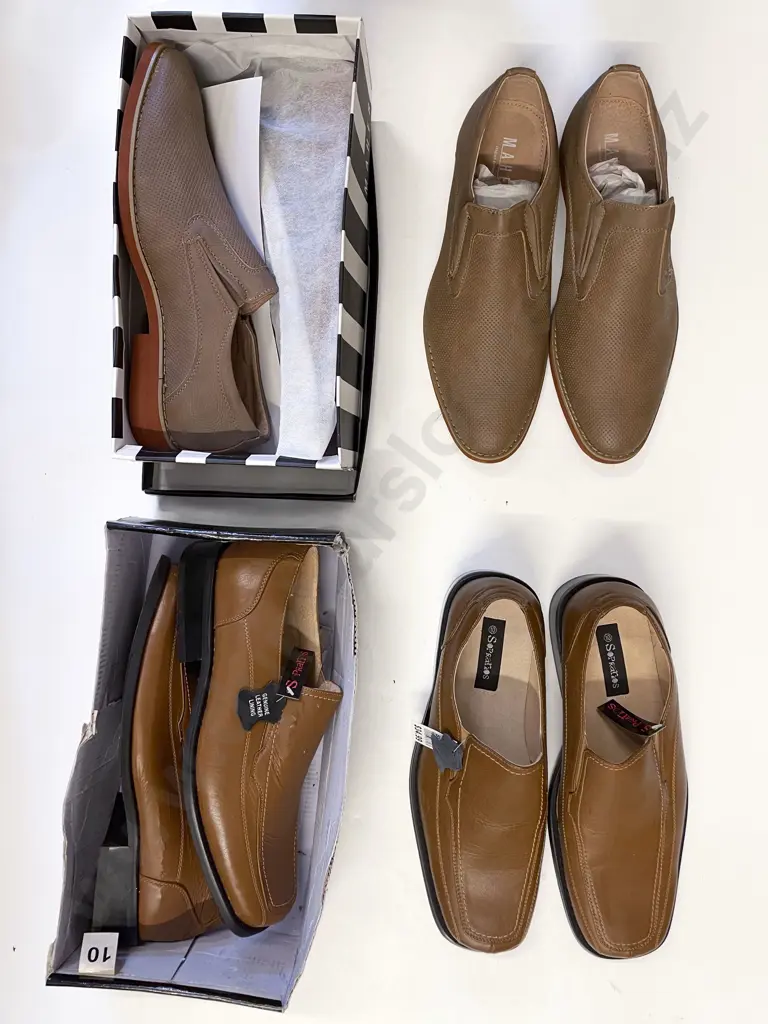 Four Boxed As New Size 10 Mens Shoes Image 1++