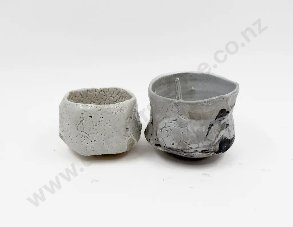 Two Elena Renker Tea Bowls Image 1++