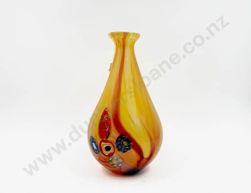 Heavy Art Glass Vase H32cm Image 1++
