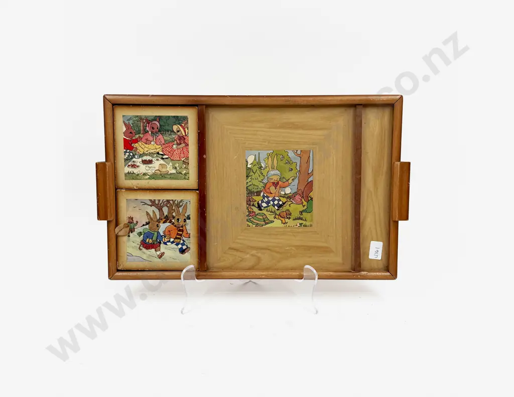 Vintage Childrens Tea Tray Image 1++