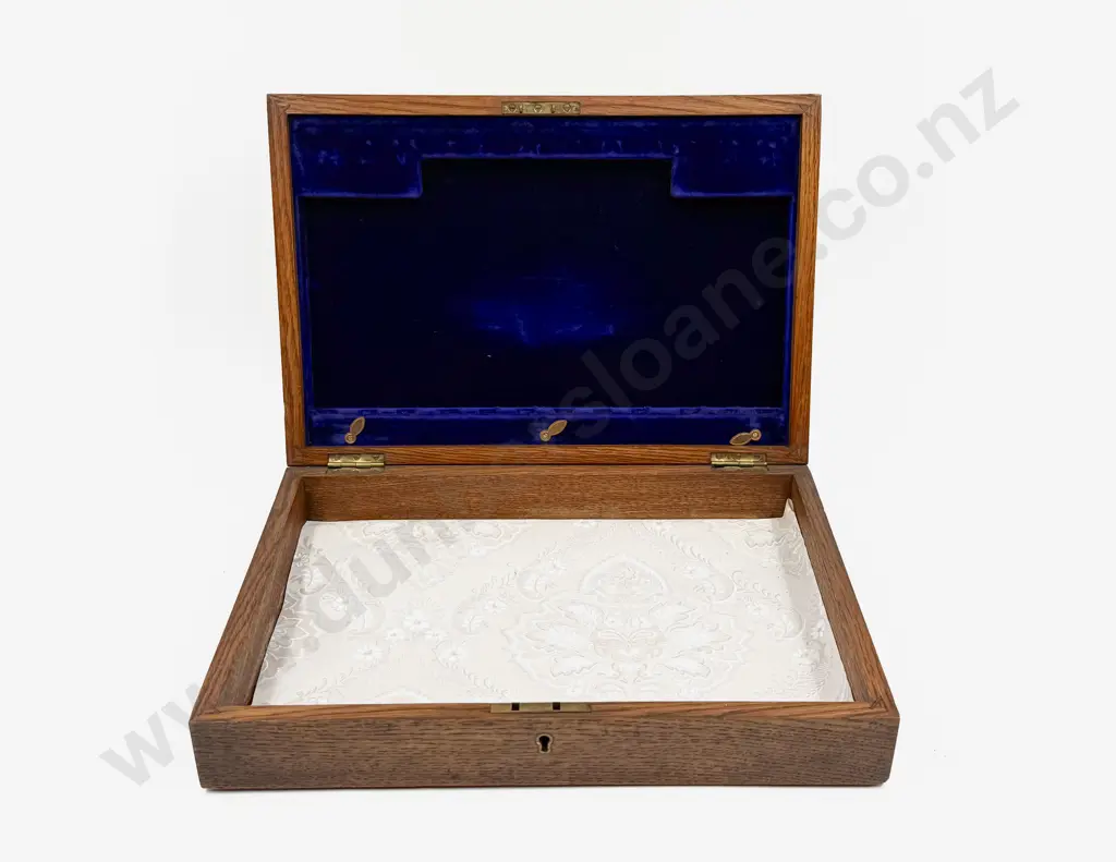 Oak Cutlery Box Image 1++