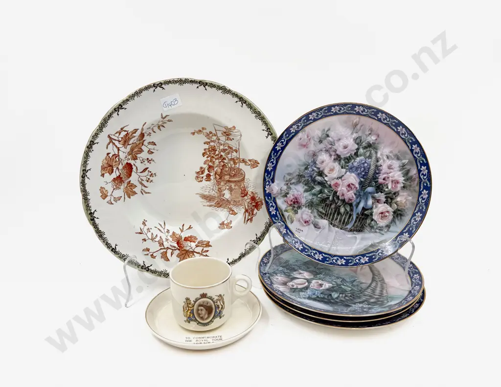 Doulton Burslem Soup Bowl and Assorted China Image 1++
