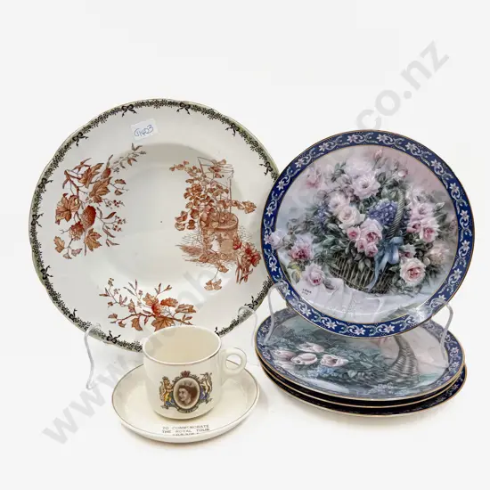 Doulton Burslem Soup Bowl and Assorted China