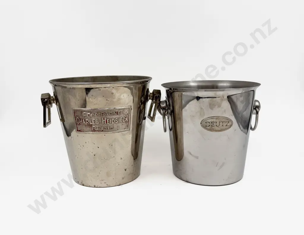 Two Assorted Champagne Buckets Image 1++