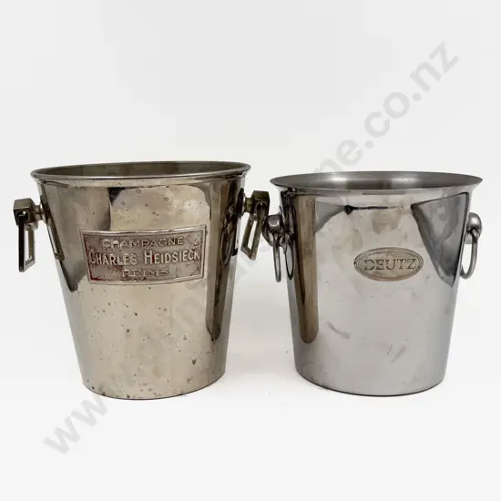 Two Assorted Champagne Buckets