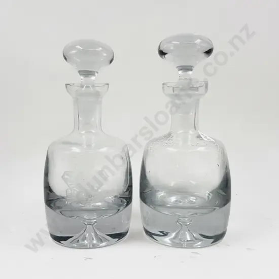 Watties 60th Birthday Glass Decanter and Other Glass Decanter