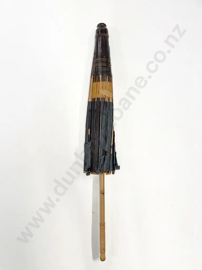 Vintage House Coat and Parasol - faults Image 1++