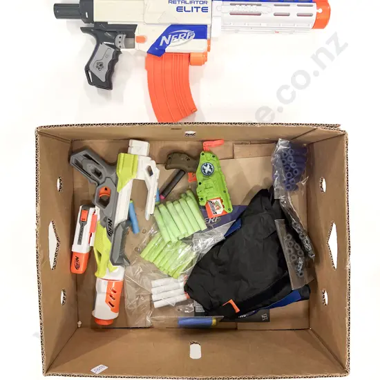 Various Nerf Guns