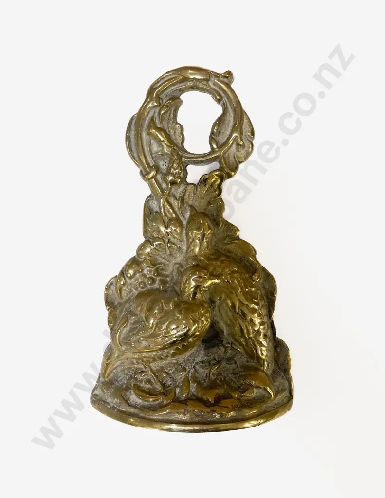 Heavy Cast Brass Door Stop Image 1++