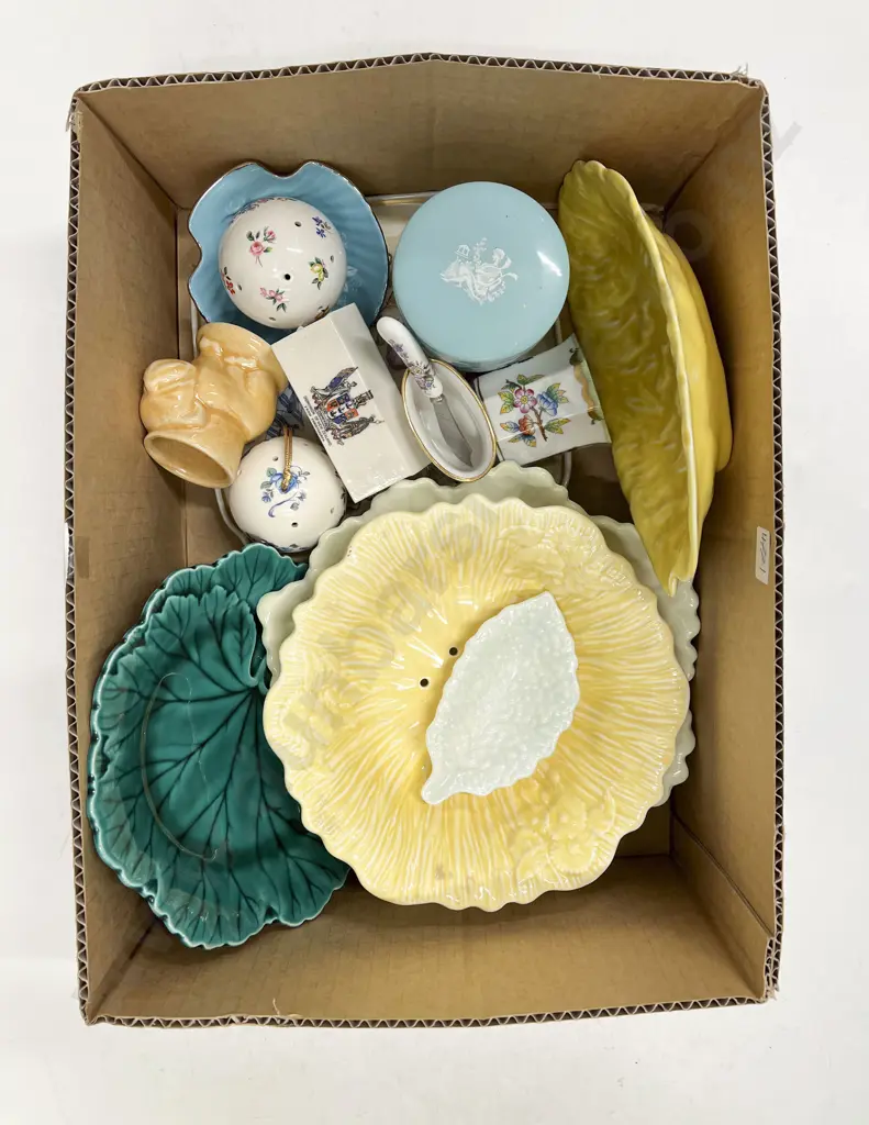 Box of Assorted China Image 1++