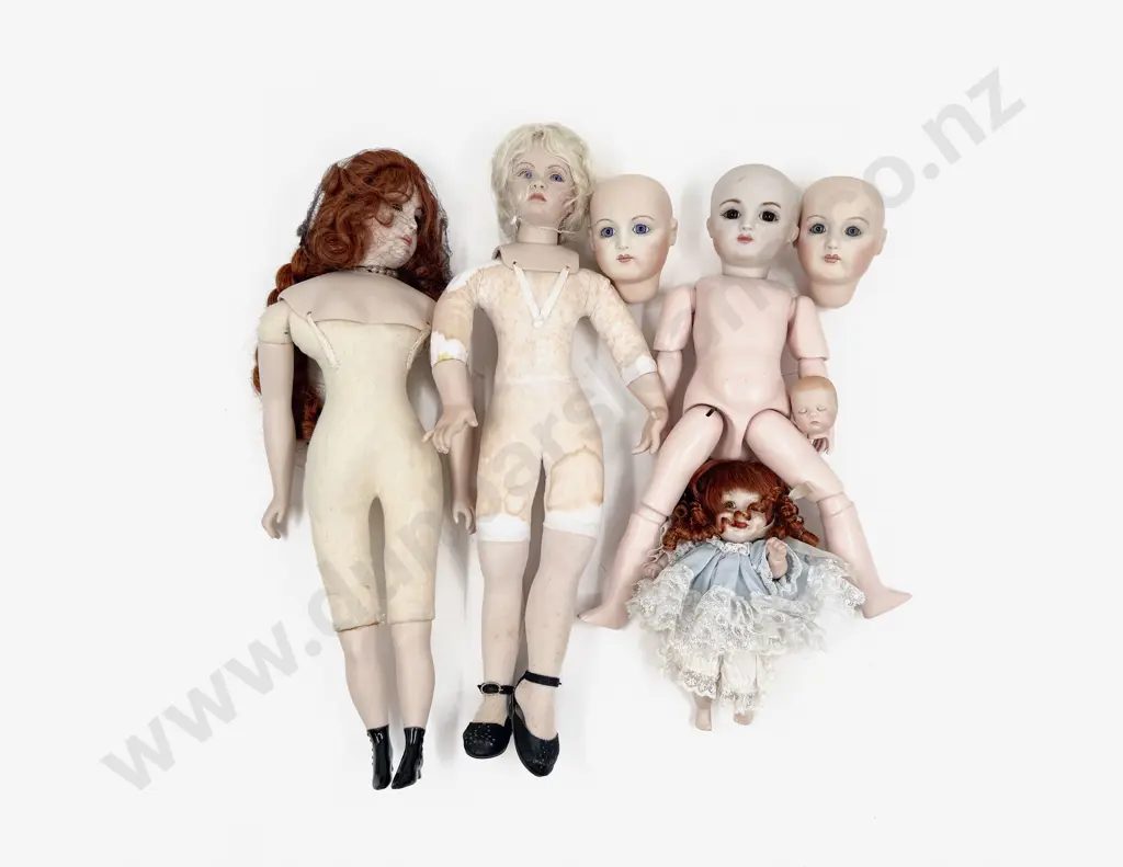 New Bisque Dolls for making and dressing (6) Image 1++