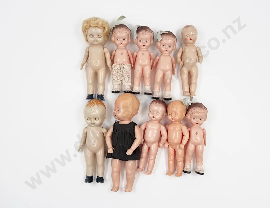 Collection Pedigree and Other Hard Plastic Character Dolls (9) Image 1++