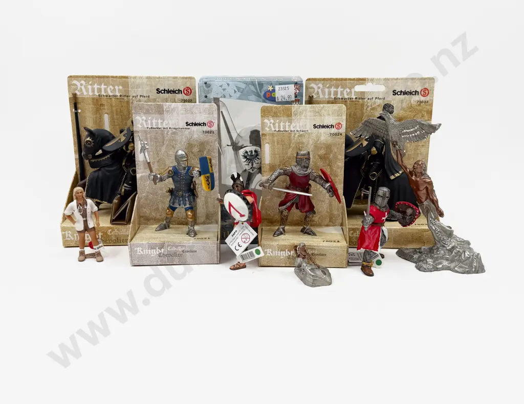 Small Collection Schleich and other Warrior Figures Image 1++