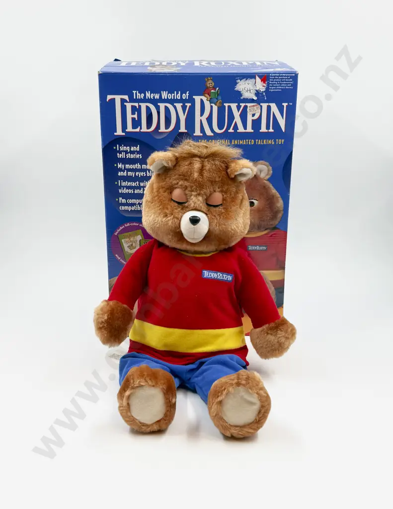 Boxed Teddy Ruxpin Image 1++