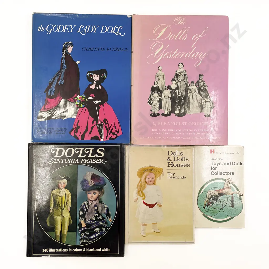 Five Doll Reference Books Image 1++