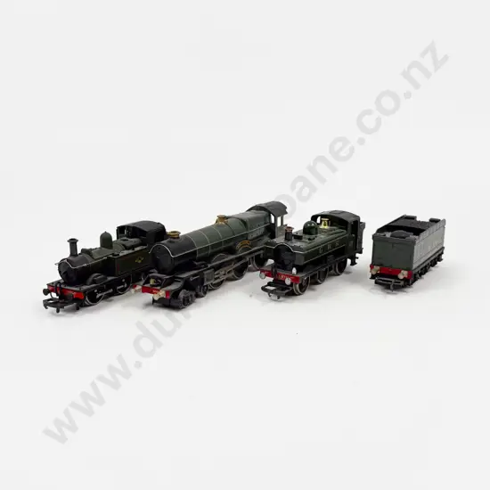 Three Mixed Manufacture Locomotives