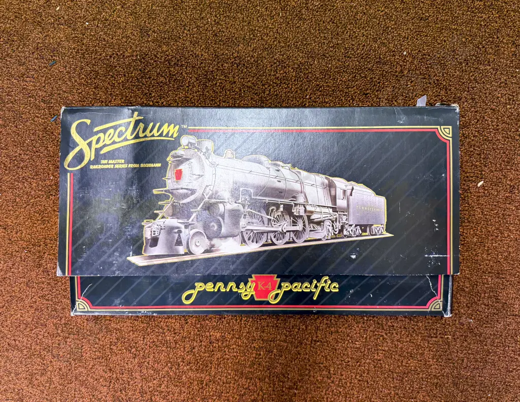 Bachmann HO Gauge Boxed Pennsylvania K-4 Steam Locomotive and Hornby TPO (faults) Image 1++