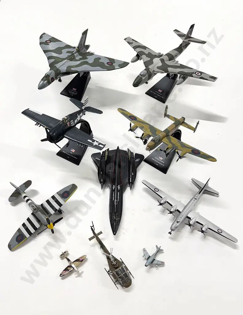 Mixed Manufacture 10 Jet Fighter and Other Aircraft Image 1++