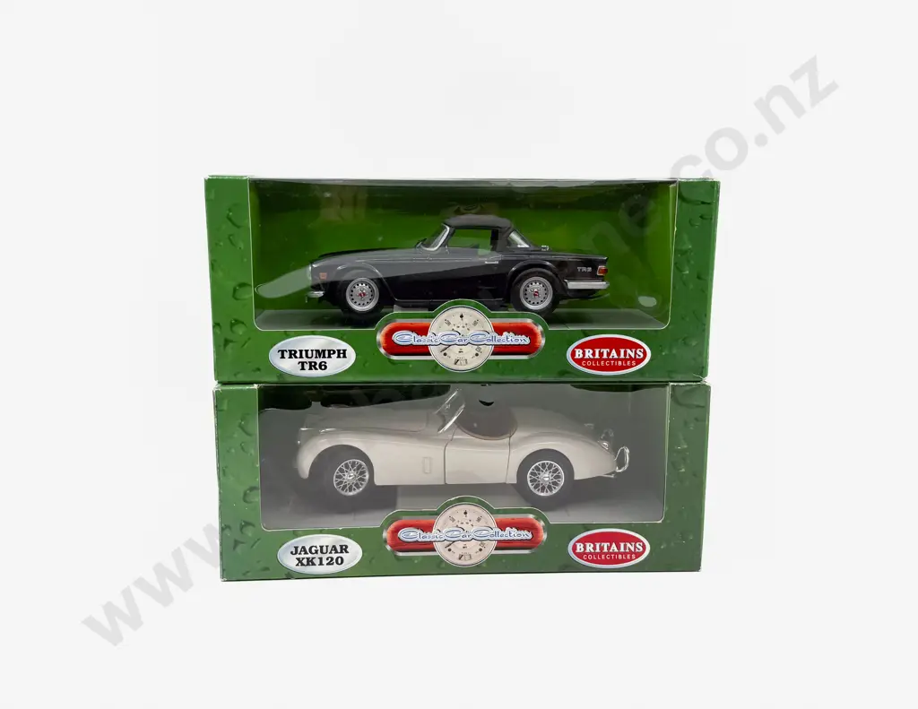 Boxed Two Britains British Motor Heritage Models Image 1++