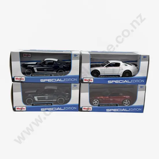 Boxed Four Maisto Special Edition Models